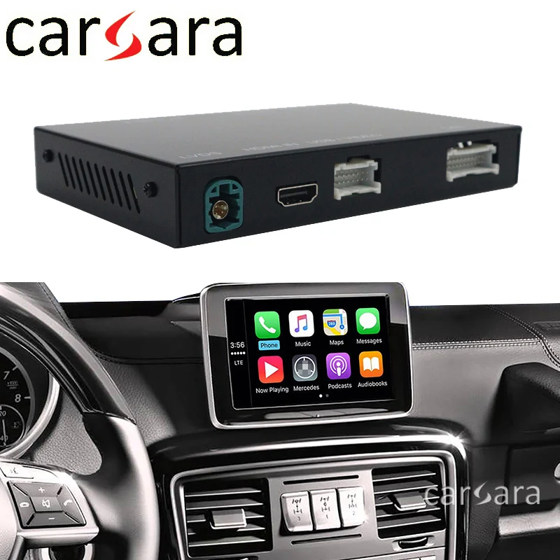 Kaufen Merce Des G Klasse Drahtlose CarPlay Interface W463 AirPlay Phonelink Box Comand System Stimme Steuerung Unterstützung 360 Kamera