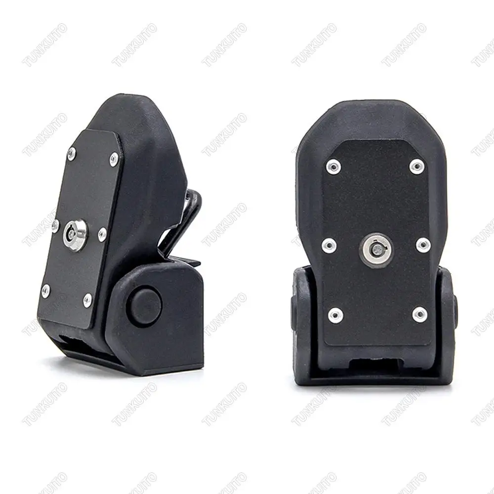 2018 for Jeep Wrangler JL Original Black Latch Locking Hood Catch Kit 2007-2018 JK | Автомобили и мотоциклы