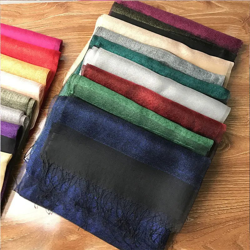

2019 Hijab Cape Golden Tassels Women Silk Scarf Scarves Bandana Cachecol Pashmina Foulard Femme Echarpe Poncho Sjaal Scarfs