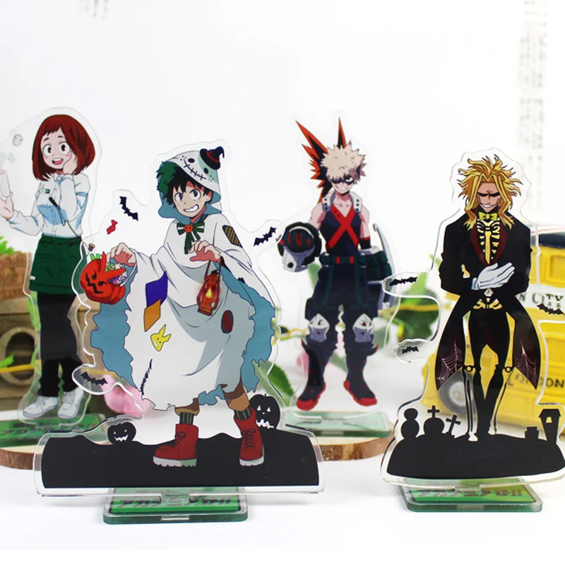 Экшн фигурка моя геройская Академия ToyBoku No Hero Deku Shoto Bakugou Toga акриловая подставка