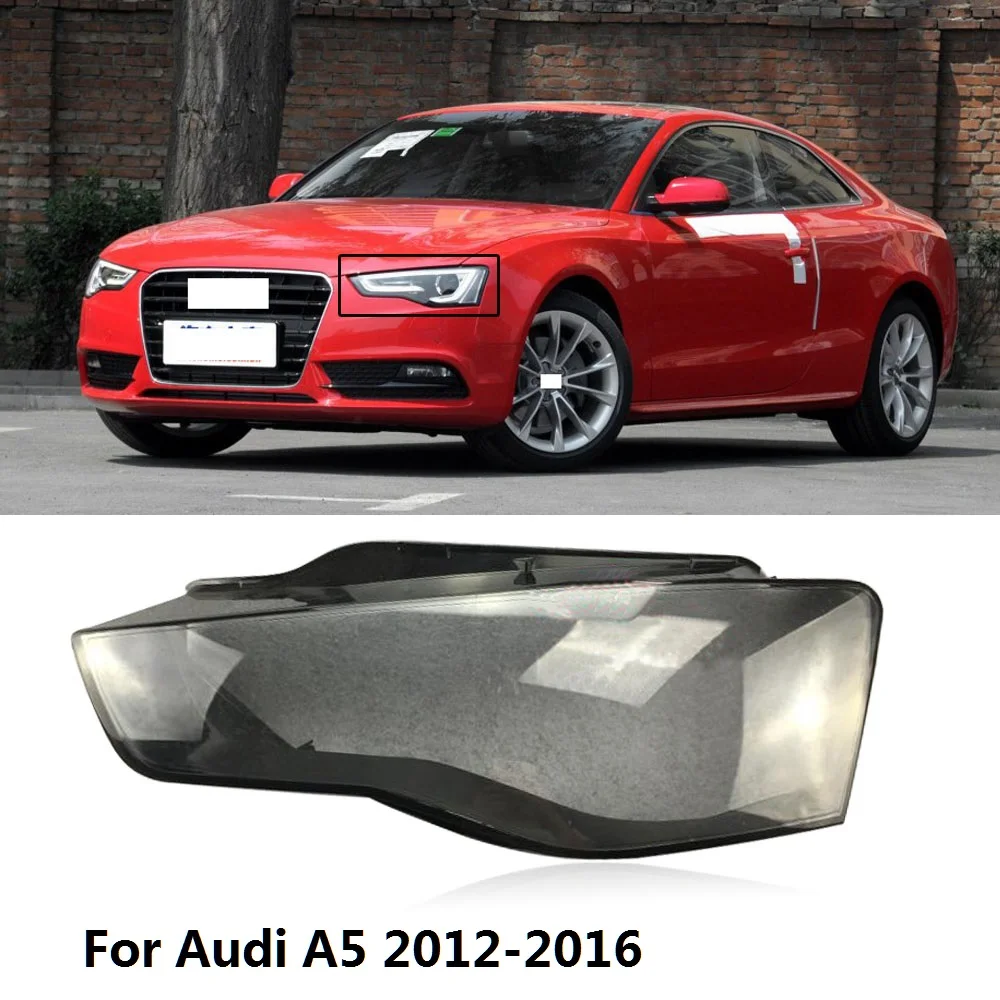 Крышка QX 1 шт. для Audi A5 2012-2016 передняя фара абажур фары водонепроницаемый яркий