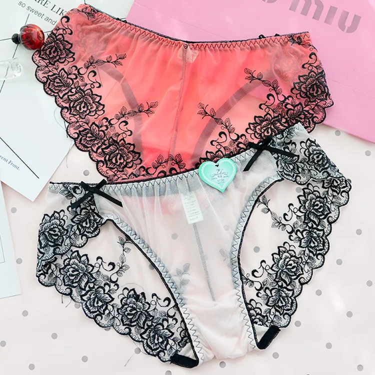 Сексуальные женские удобные трусы брифы с низкой талией хлопковые