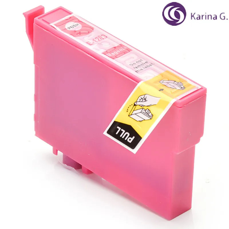 Совместимый картридж для Epson T1281 T1282 T1283 T1284 Stylus S22 SX125 SX130 SX230 SX235W Office BX305F и т. д.