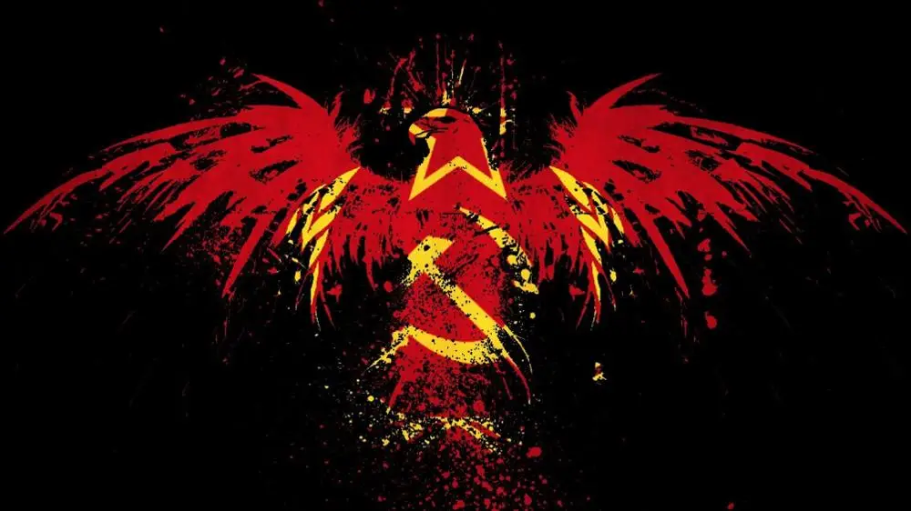 

communism artwork flag 3ftx5ft Banner 100D Polyester Flag with bird banner