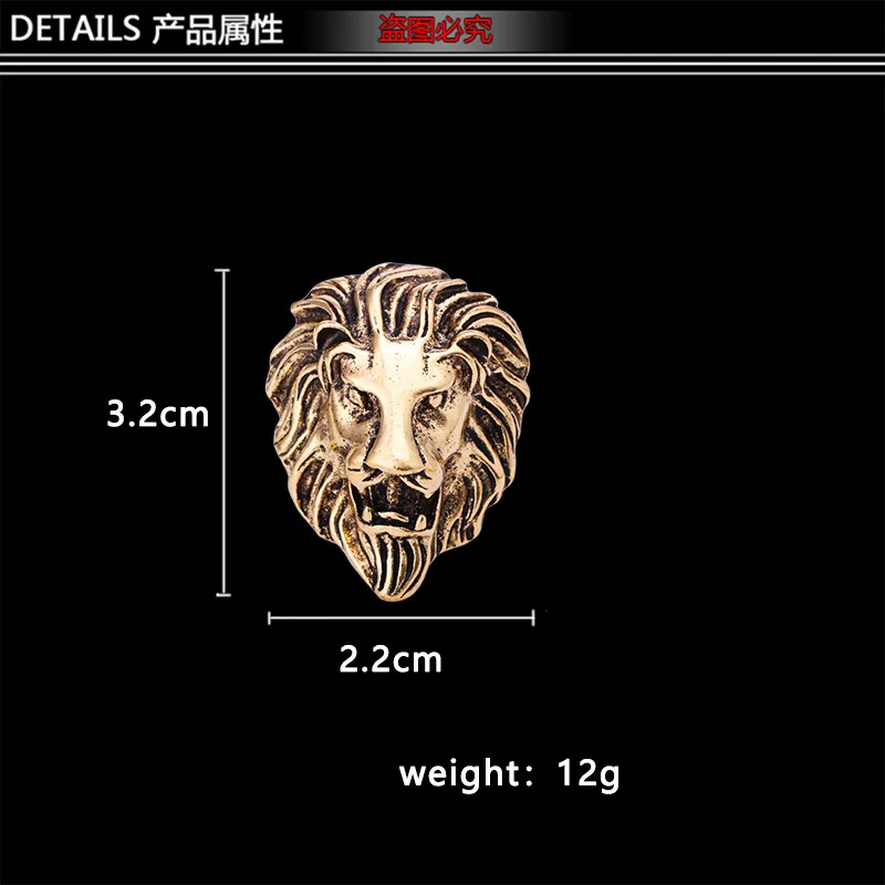 Linbaiway броши в винтажном стиле Мужская Металлическая Булавка виде головы