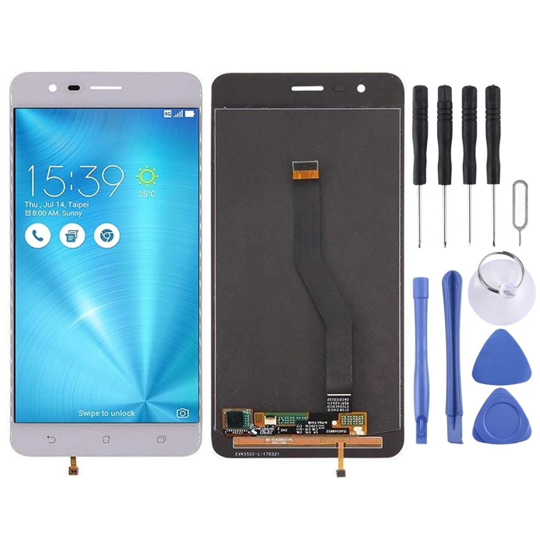 IPartsBuy для Asus ZenFone 3 Zoom / ZE553KL Z01HDA ЖК-экран и дигитайзер полная сборка | Мобильные