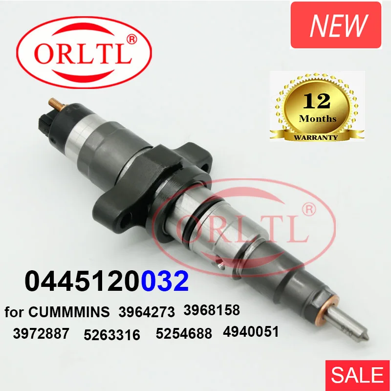 Дизельный топливный инжектор Common Rail ORLTL 0445120032 0 445 120 032 для CUMMMINS