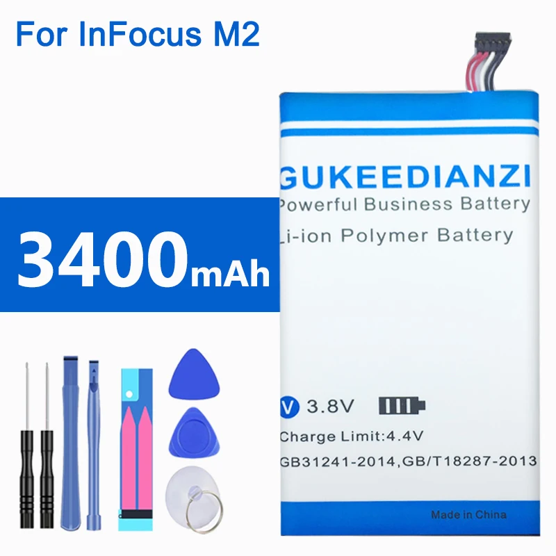 UP140008 3400 мАч 100% Новый Сменный аккумулятор для телефона Foxconn InFocus M2 литий-полимерные