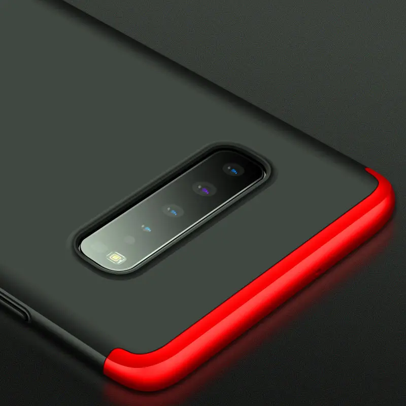 Для samsung S10 5G чехол 360 градусов защищенный полный корпус матовый Жесткий для