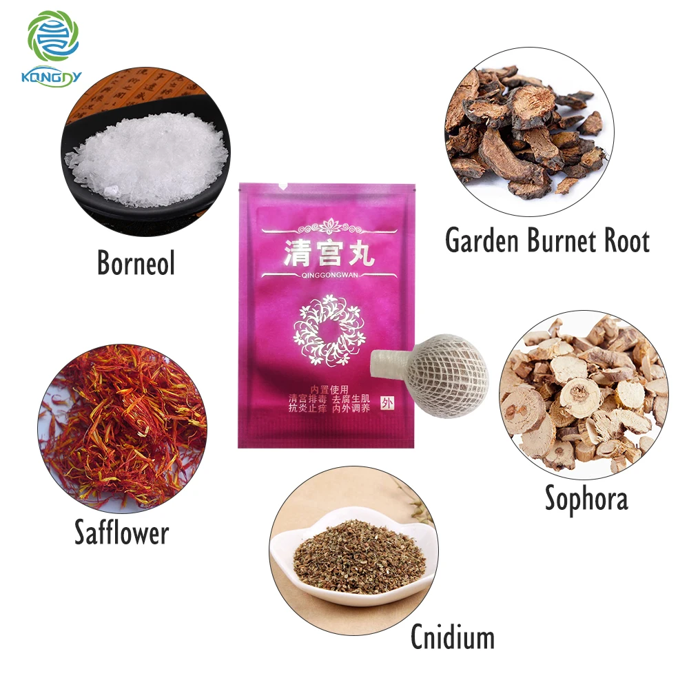 7 шт. искусственный жемчуг травяной вагинальный очиститель тампон для вывода