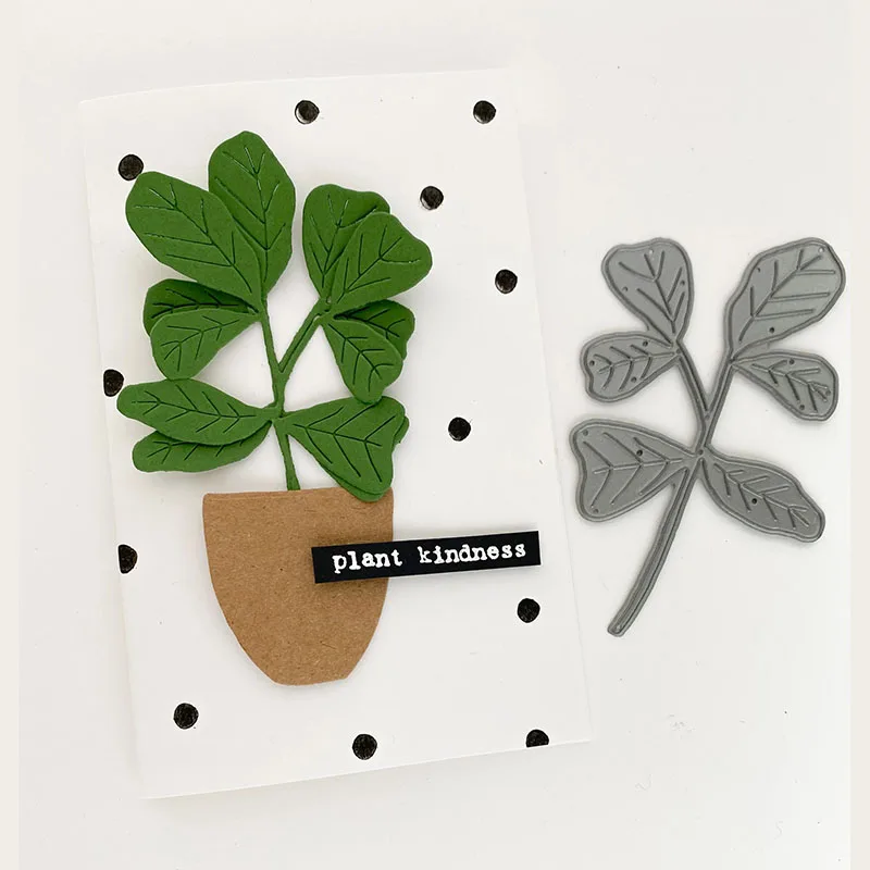 

JC Leaves Grass Metal Cutting Dies DIY for Scrapbooking Die Cut for Card Make Stencil Craft Mold Mould Model Decoration Template