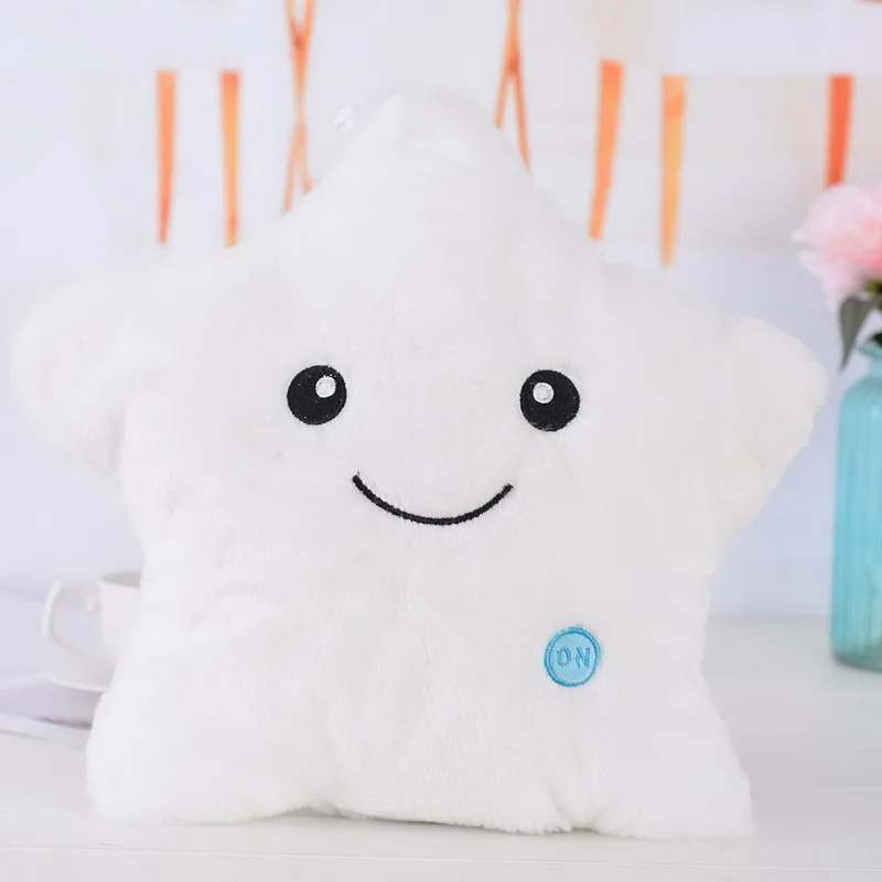 34 см креативная детская игрушка для девочек светящаяся Подушка Мягкая Плюшевая
