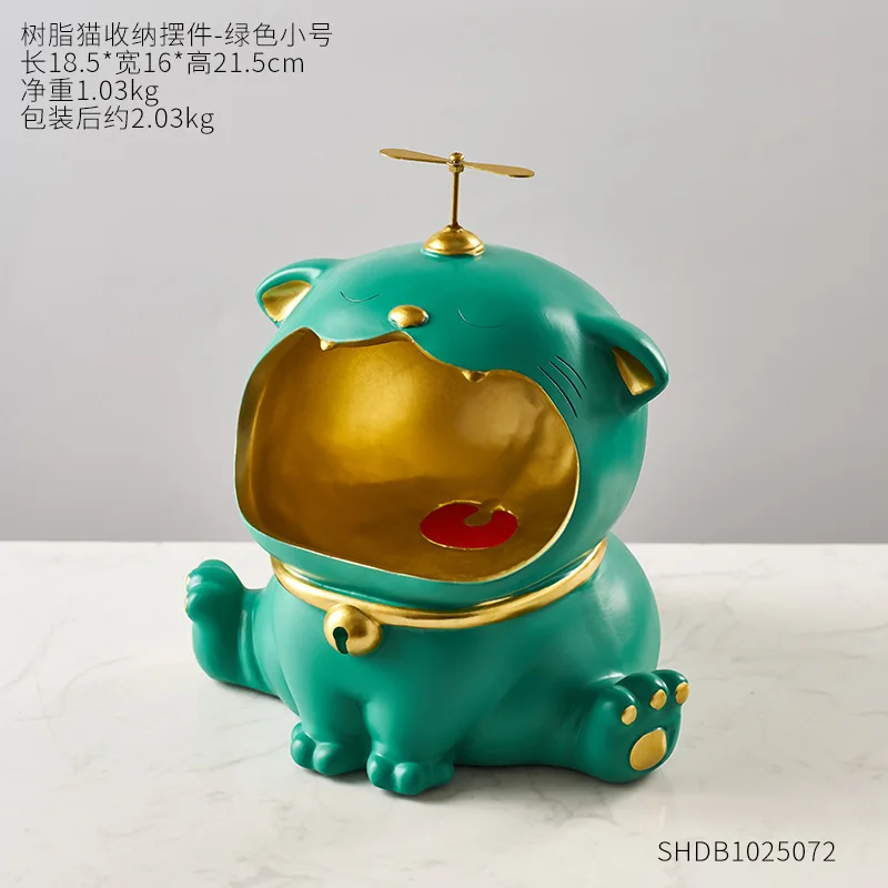 

Creative Simple Modern Cute Cat Key Storage Decoration Nordic Living Room Home Decoration Housewarming Gifts