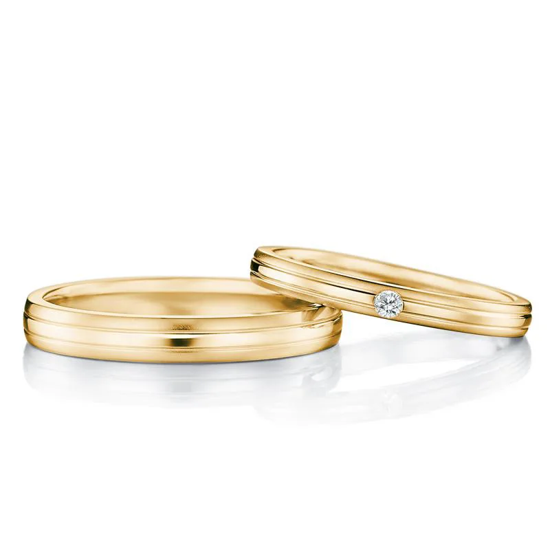 Обручальные кольца для мужчин и женщин простые обручальные из натурального