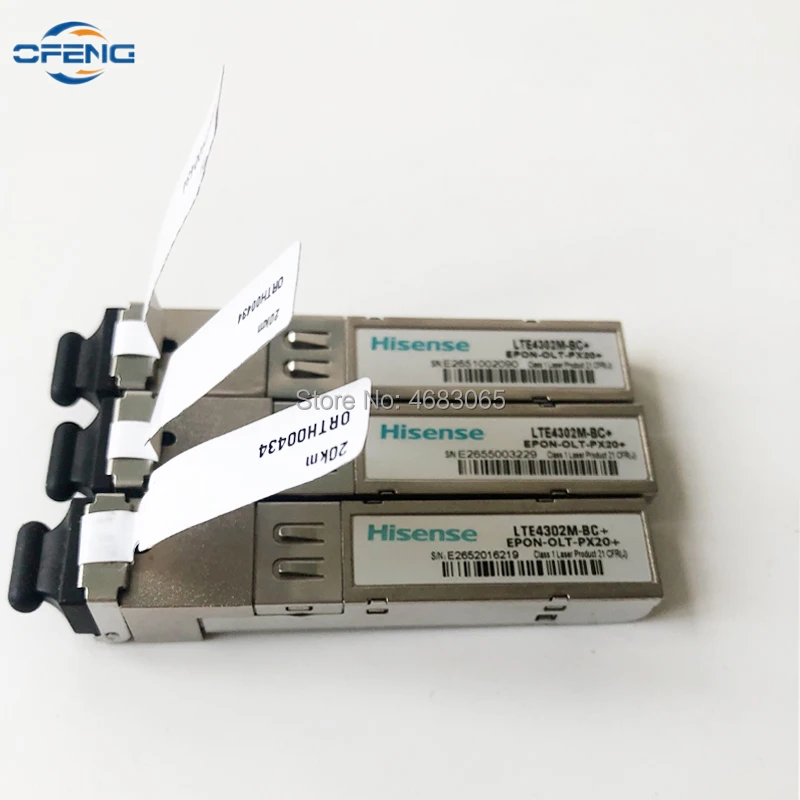 Бесплатная доставка Hisense SFP модуль для Hua wei и ZTE EPON OLT LTE4302M-BC + EPON-OLT-PX20 | Мобильные