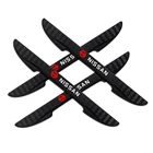 4 шт. Автомобильная Противоударная полоса, полоса для дверного бампера, защитные боковые наклейки для Nissan Nismo Tiida Teana, внешние аксессуары