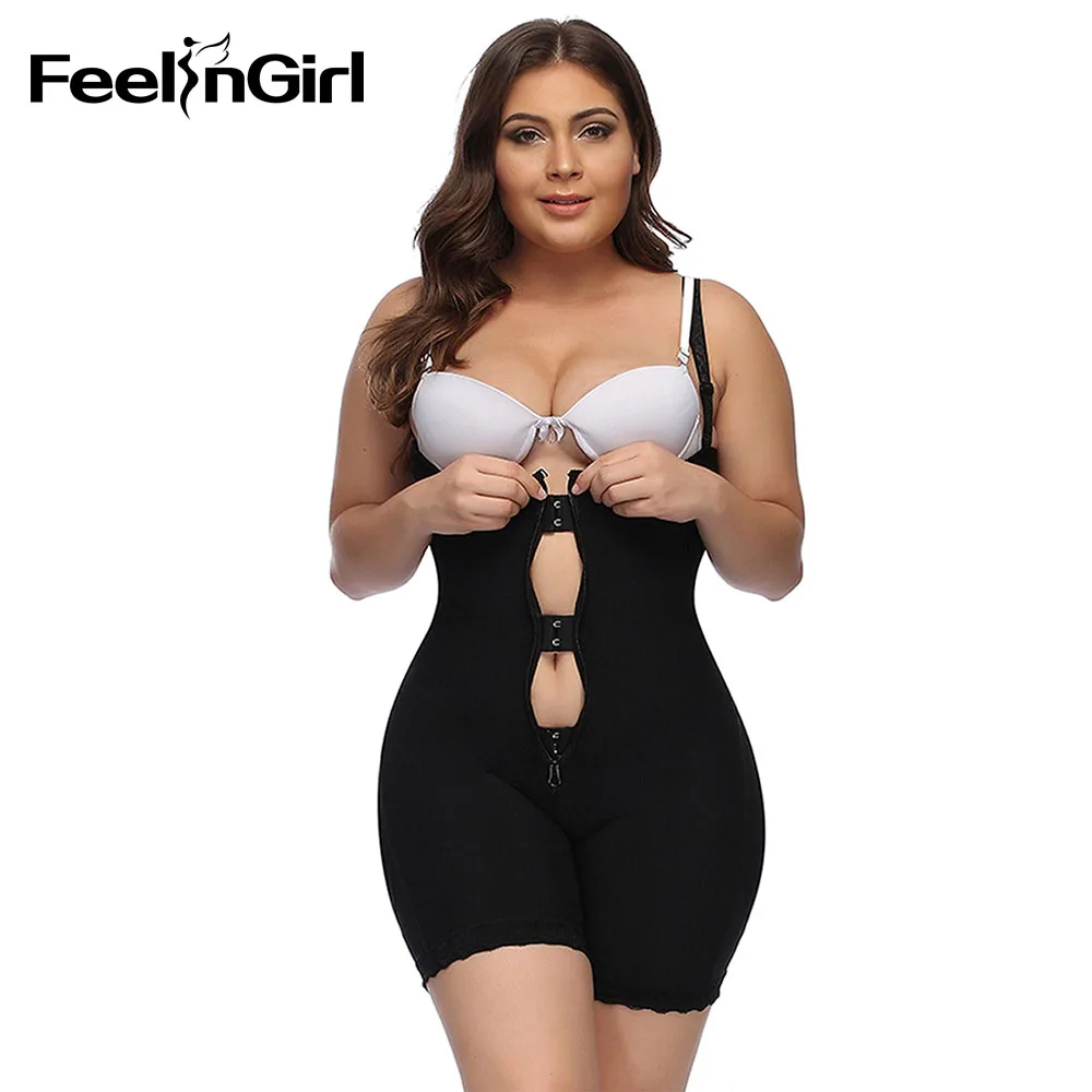 FeelinGirl S-6XL, женское нижнее белье для похудения, утягивающее белье, Корректирующее белье, Корректирующее белье для тела, Корректирующее белье для живота