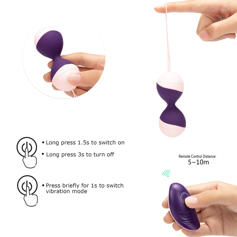 Шарики Кегеля вибрирующее яйцо с дистанционным управлением для женщин китайские