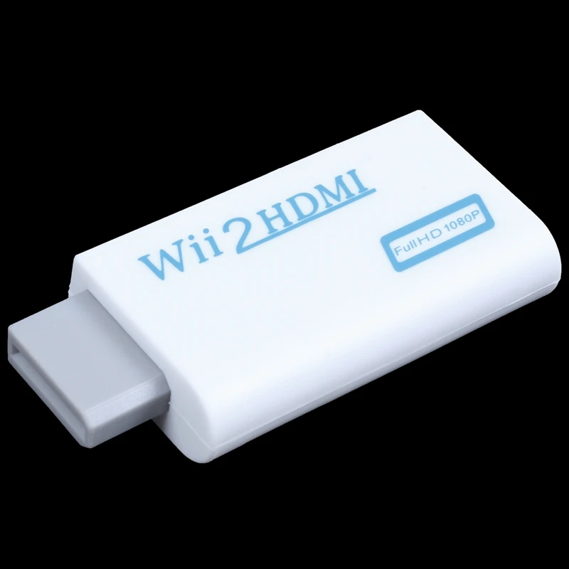 Адаптер преобразователь Wii в HDMI совместимый с 2HDMI Full HD FHD 1080P разъемом o 3 5 мм|Кабели
