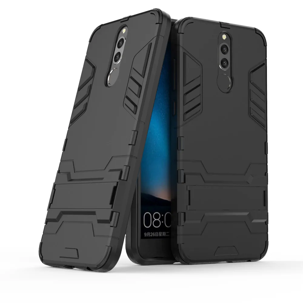 Гибридный защитный чехол с подставкой Железного человека для Huawei Nova 2 2S 2i 3 3i 4 5 5i 5Z