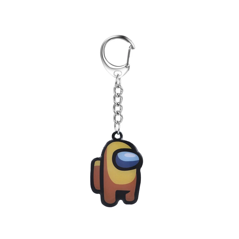 

9CM Keychain Among Us Game Toys Peripherals Keychain Acrylic Toys Among Us Christmas Gifts for Boyfriends