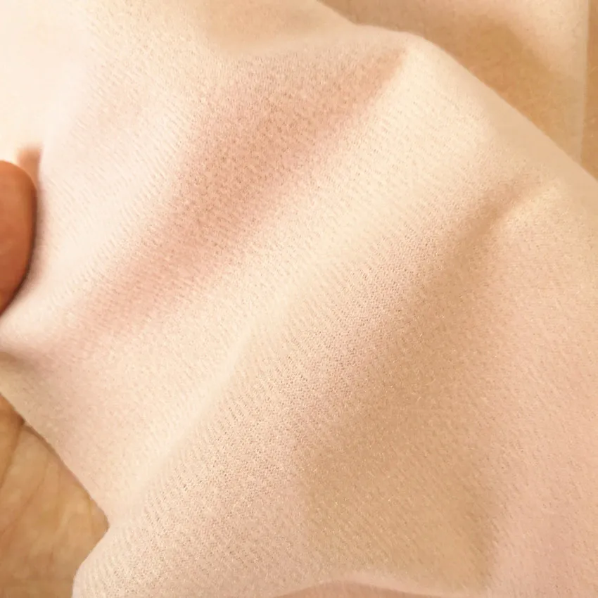 Q05 Ширина 145 см, светильник цвета хаки, кукольная кожа, флисовая ткань Tissu, однотонная плюшевая ткань для шитья, Лоскутная стеганая ткань - Цвет: Q05