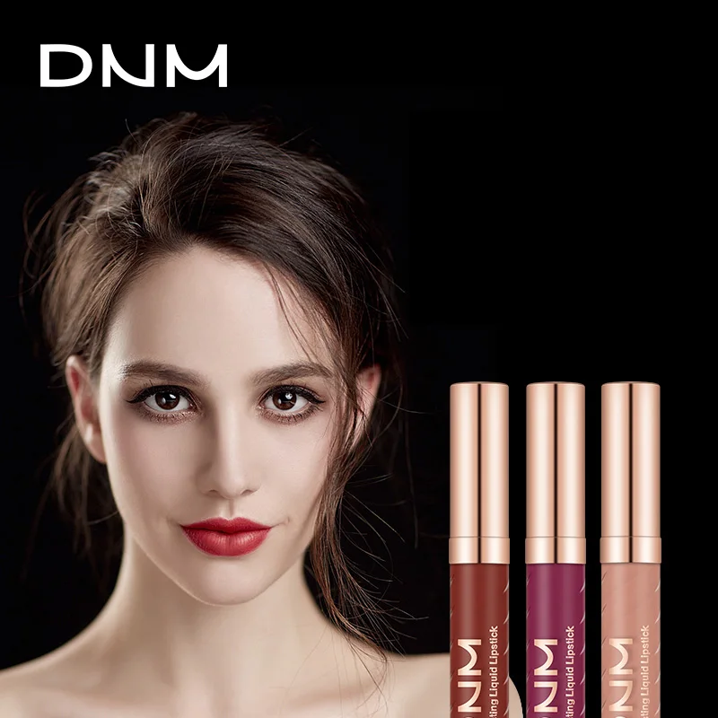 

DNM 12-Color Liquid Lipstick Sexy Lip Paint Matte Waterproof Long Lasting Moisturizer Lip Gloss