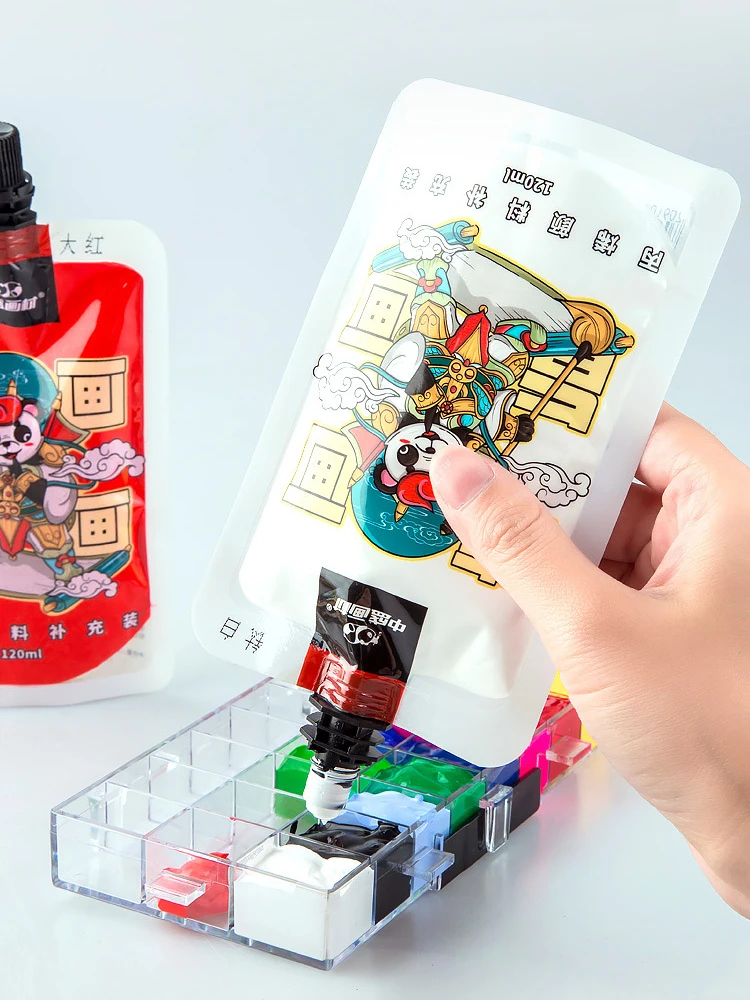 Профессиональные акриловые краски 120 мл пигмент для рисования художественной