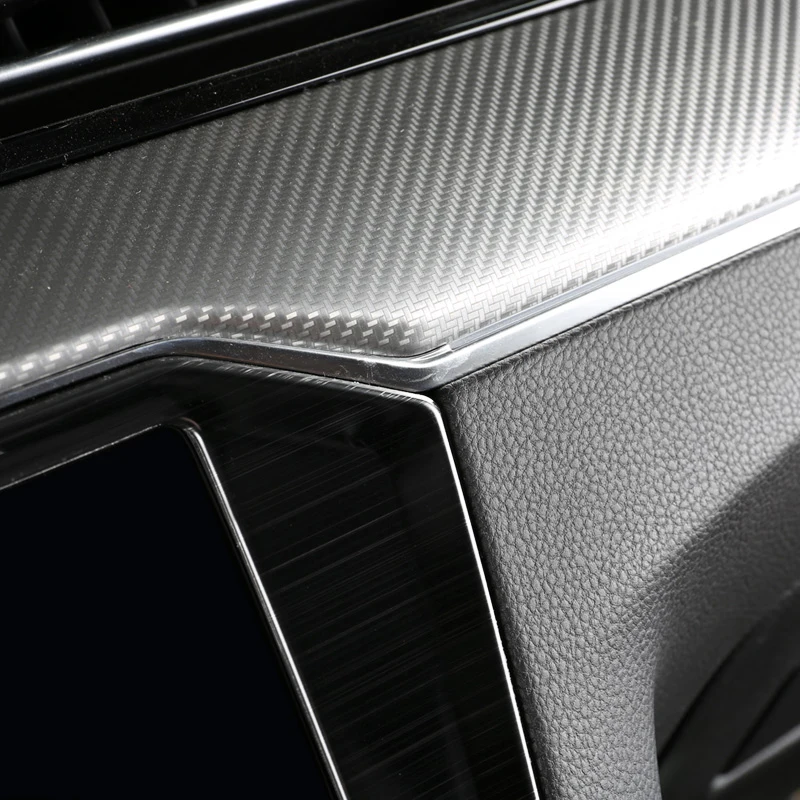 For VW Volkswagen Passat B8 / Arteon Wagon 2017-2020 Stainless 9.25“ GPS Screen Navigation Frame Trim Sticker Car styling | Автомобили и