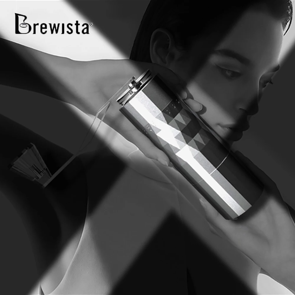 Ручная кофемолка Brewista X из нержавеющей стали портативная в виде кофейных зерен