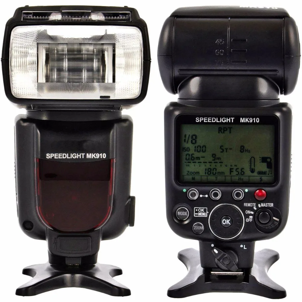 Вспысветильник для камеры Meike MK910 1/8000s sync TTL Speedlite Nikon D7100 D7000 D5300 D5100 D5000 D5200 D90 D70 +