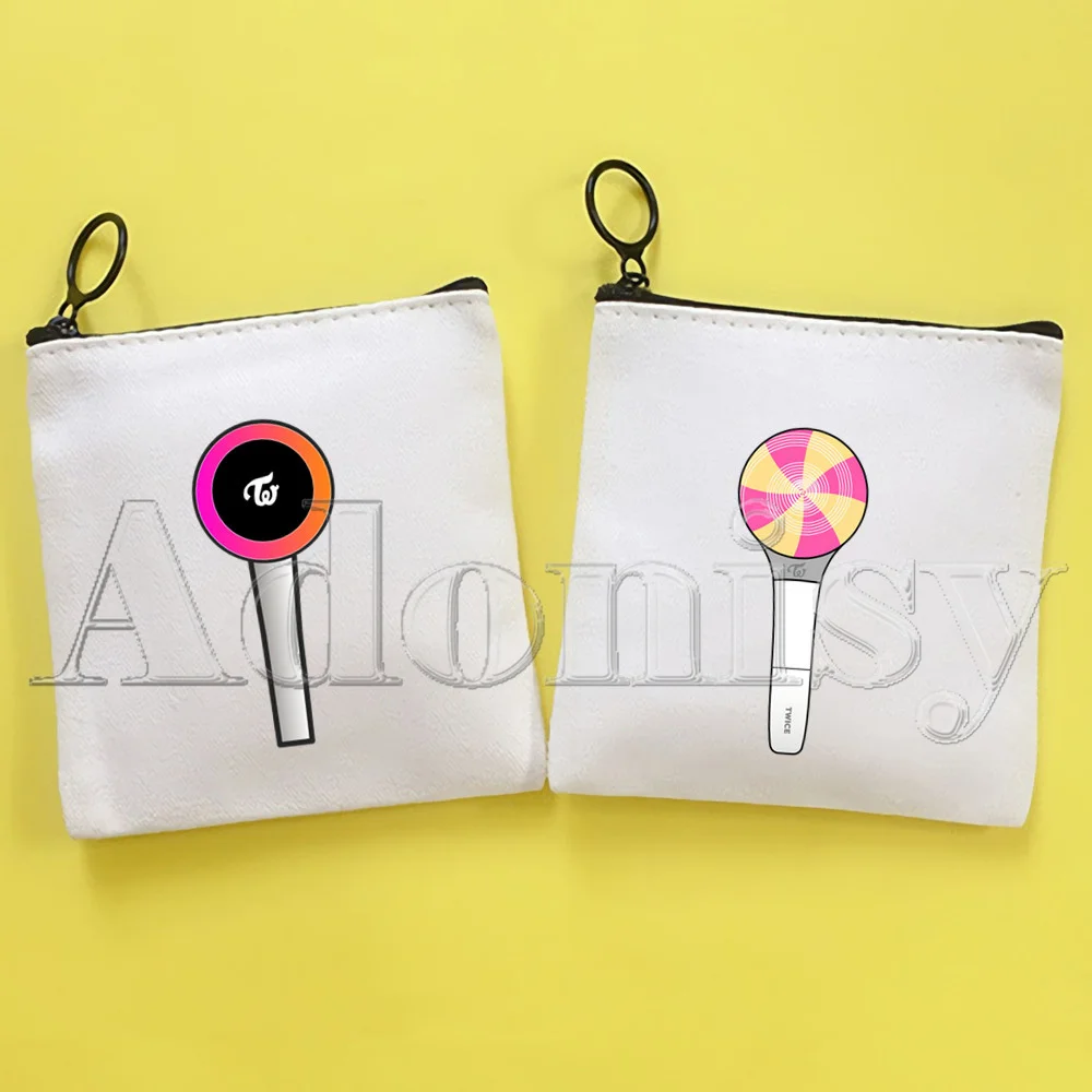 

Twice Coin Purse Vintage Mini Wallet Change Pouch Household Portable Keys Card Storage Card Bag Zipper