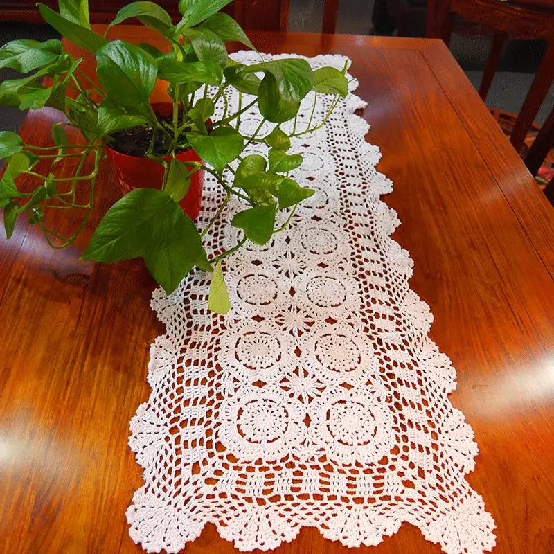 

New Cotton Handmade Cup Mug Coaster Dining Kitchen Table Placemat Cloth Lace Crochet Christmas Wedding Doily Tea Pad Placement