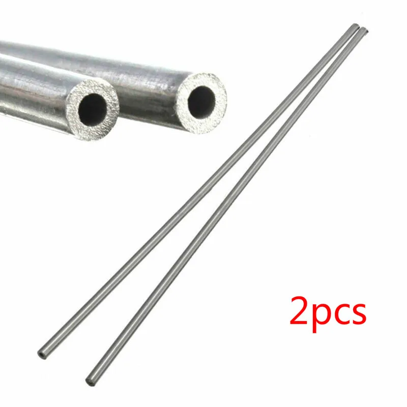 

2 pieces of 304 stainless steel capillary tube wire protection tube outer diameter 4mm x 3mm inner diameter length 250mm