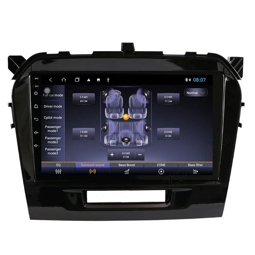 4G DSP Android 10 для Suzuki Vitara 2015 2016 2017 2018 2019 Автомобильный мультимедийный видеоплеер GPS