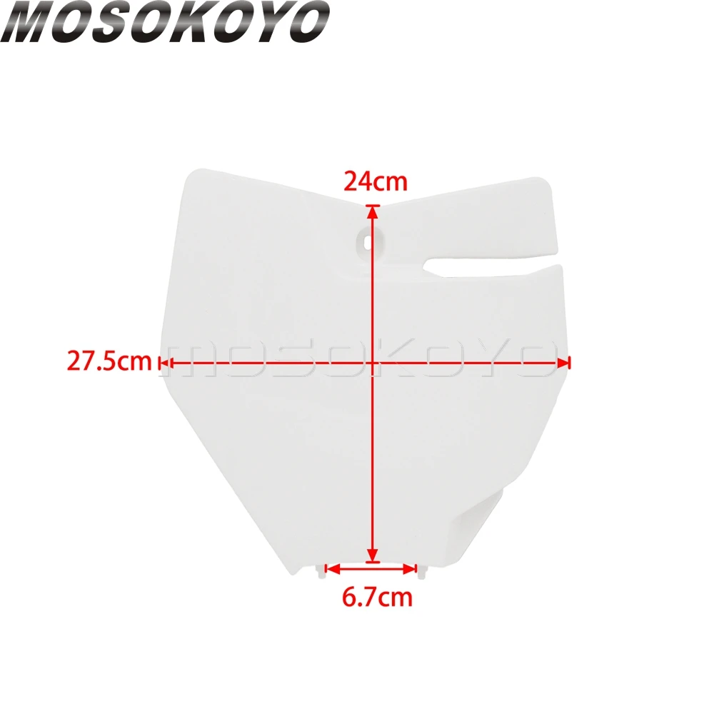 Велосипед для бездорожья Enduro пластиковый щит установки номерного знака спереди