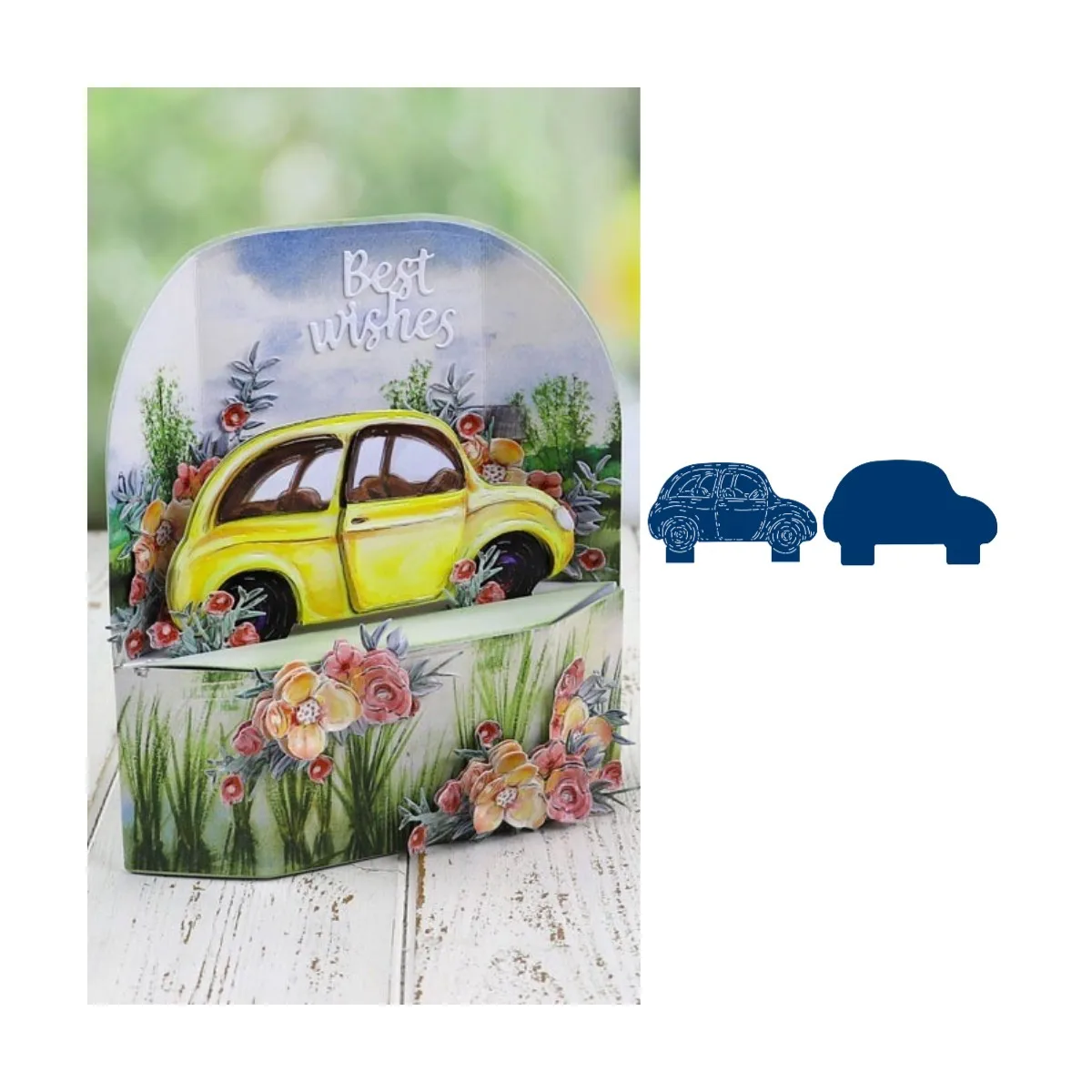 

On The Road New Metal Cutting Dies Stamps Stencil For 2021 Scrapbook Diary Decoration Embossing Template Diy Greeting Card