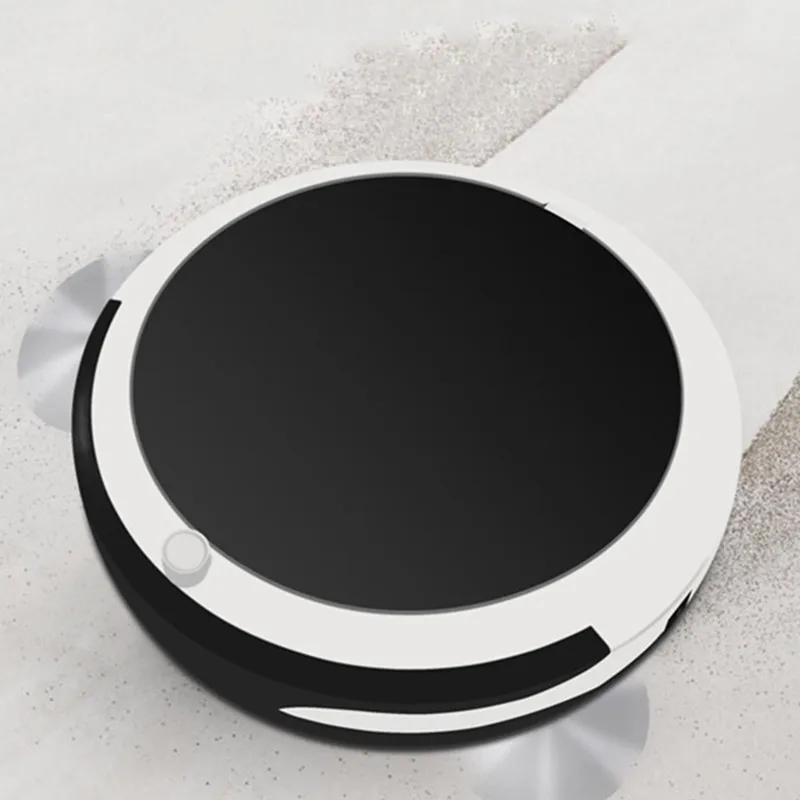 4 в 1 робот пылесос автоматический умный уборщик грязи пыли волос щетка и влажной