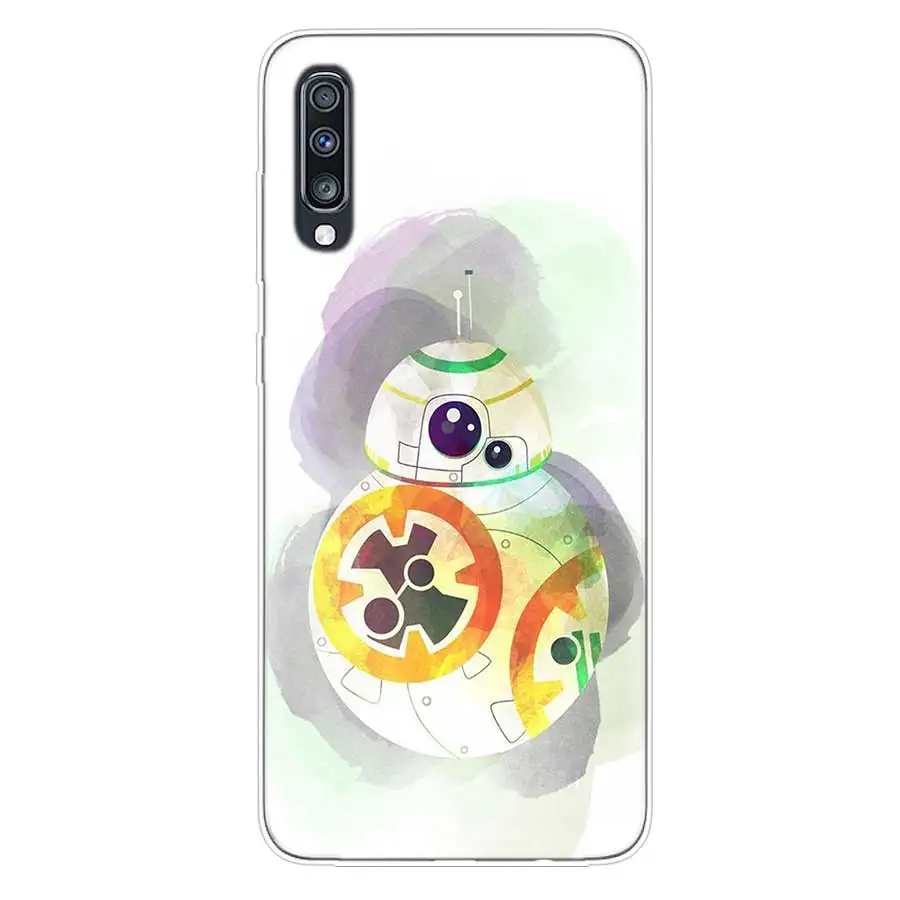 С принтом Звездные войны акварелью моды мягкий бампер чехол для телефона