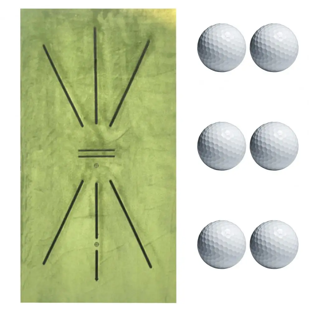 

Non-slip Golf Training Mat for Swing Detection Batting Indoor Outdoor Golf Game Practice Training Aid Cushion Home Office Pad