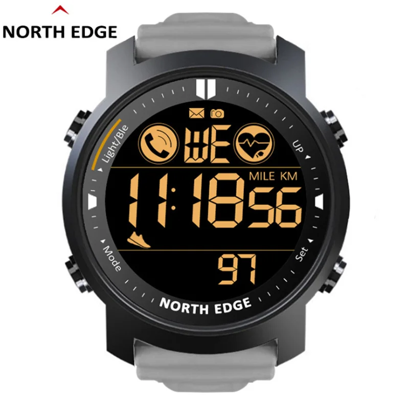 Special Price NORTH EDGE Smart Watch Men Heart Rate Monitor Waterproof 50M Swimming Running Sports Pedometer Stopwatch Smartwatch Android IOS Special Price NORTH EDGE Smart Watch Men Heart Rate Monitor Waterproof 50M Swimming Running Sports Pedometer Stopwatch Smartwatch Android IOS