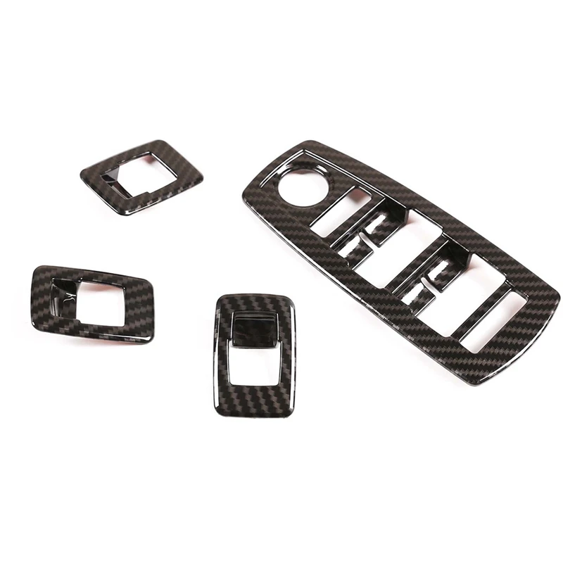 Car Window Lift Switch Button Cover Trim Stickers Car Accessories Interior for-BMW X3 E83 2006-2010