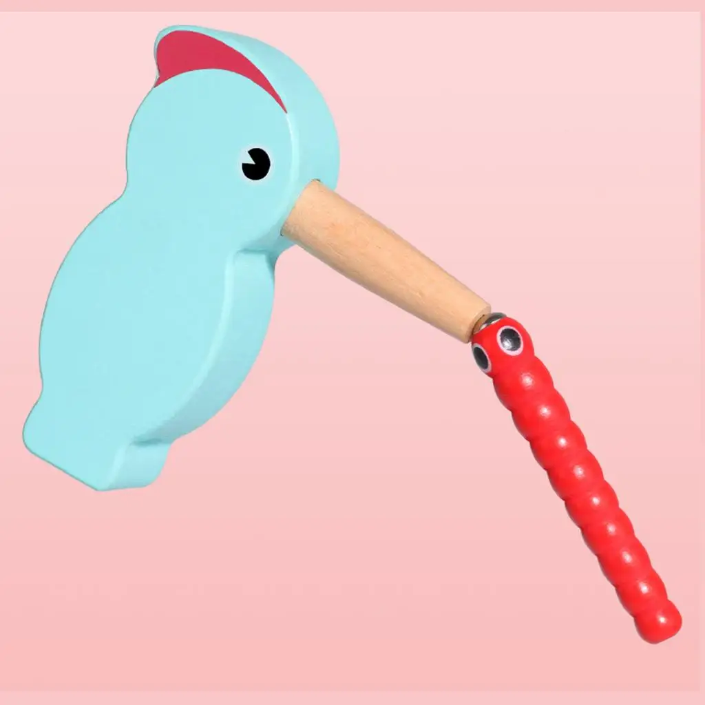 

Для малышей и детей постарше Детские Магнитный птица поймать червь Playset для раннего развития детей, Детский набор игрушек