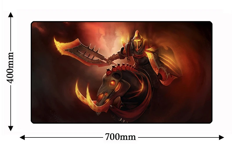 DOTA 2 игровой натуральный каучук Противоскользящий XL компьютерный коврик для мыши стол коврики большой замок край клавиатура игра геймер ПК ноутбук мышь ОСЧС
