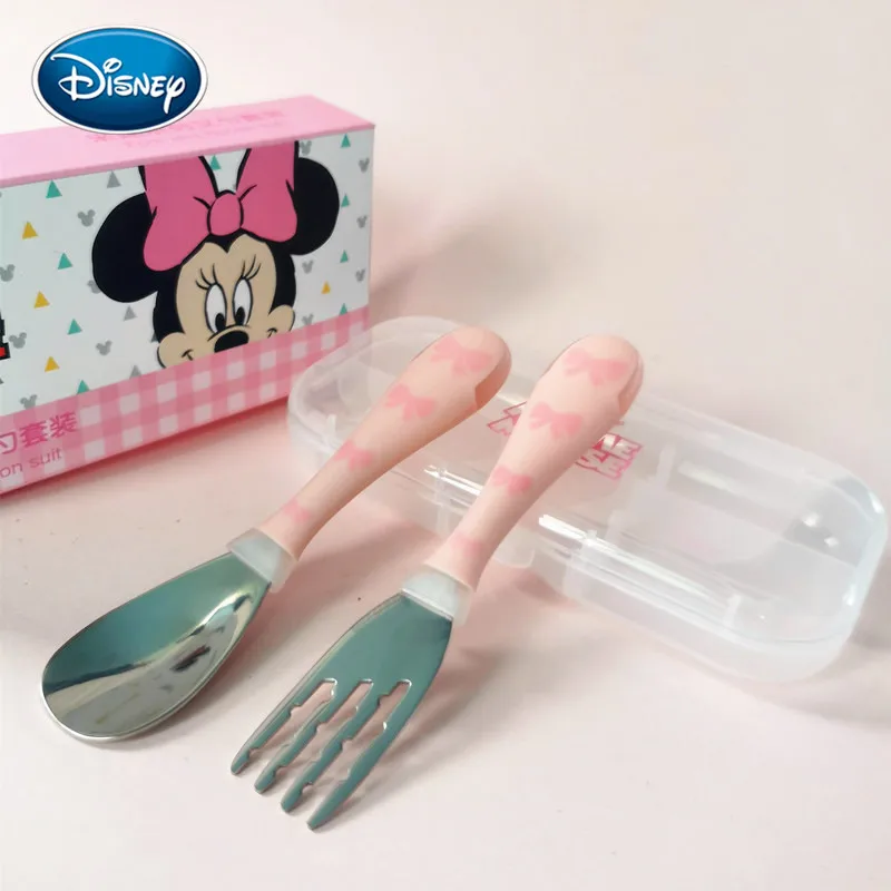 Детская посуда Disney миска из нержавеющей стали 316 вилка ложка набор детская
