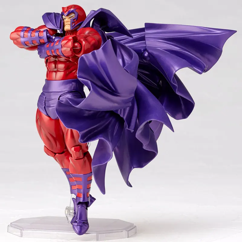 16cm l Amazing Yamaguchi Revoltecher Series NO.006 Magneto Action Figure PVC Collection Toy Doll Gift | Игрушки и хобби