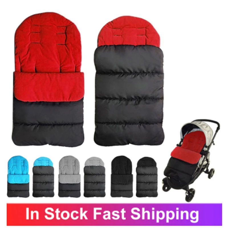 Зимние спальные мешки для детской коляски, теплый конверт, ветрозащитный кокон для детской коляски, спальные мешки для детской коляски, муф... спальные гарнитуры