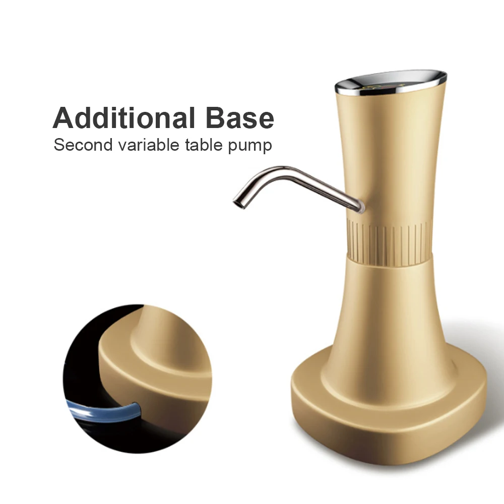 Насос для бутылки воды Электрический диспенсер беспроводной портативный