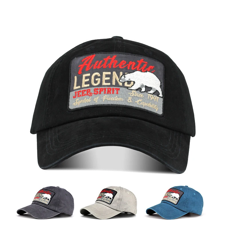 Бейсболка унисекс с вышивкой Модная хлопковая кепка животными и надписями в