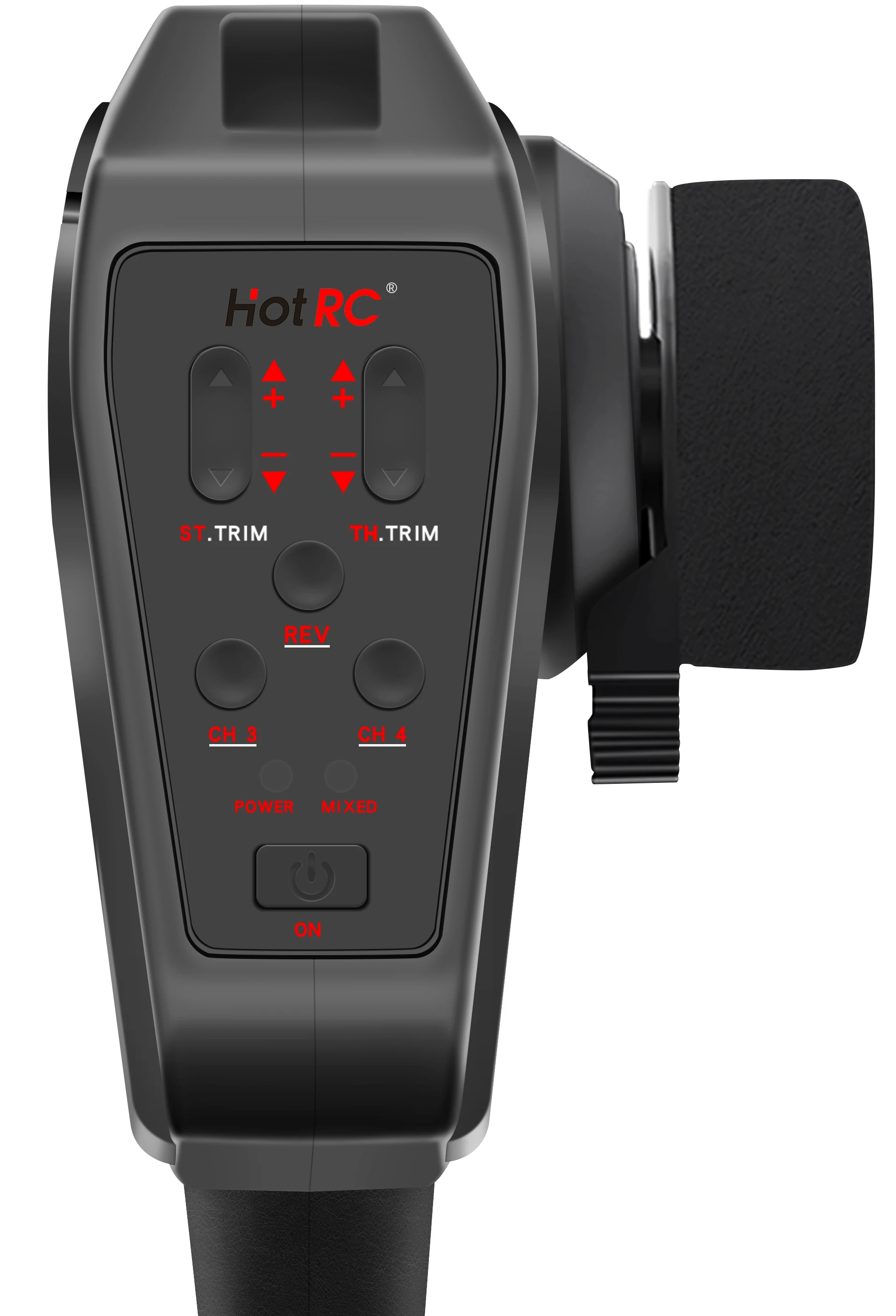 HotRC CT-600 CT400 2 4 GHz 6CH 4CH FHSS Одноручный радиопередатчик системы управления с